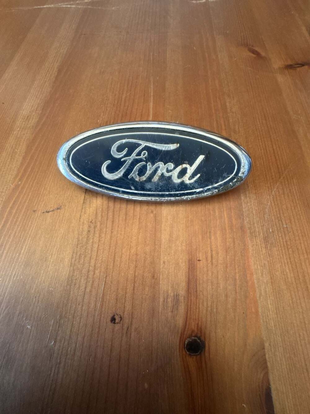 Ford OEM Blue Oval Grille Trunk Emblem Badge F8CB-8C046-AA